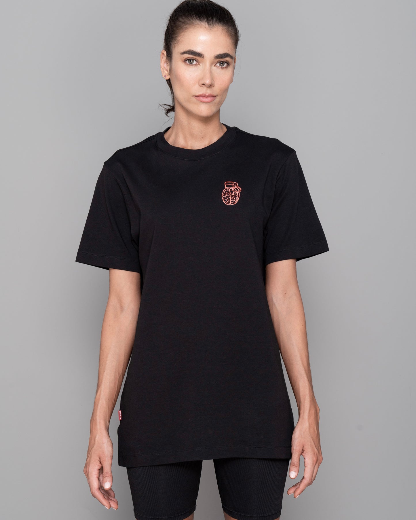 T-SHIRT LOGO EMBROIDERED
