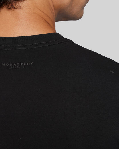 SATRO BLACK T-SHIRT