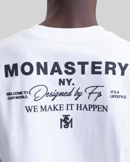 CRACKER WHITE T-SHIRT