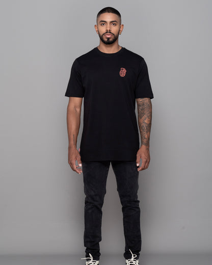 T-SHIRT LOGO EMBROIDERED