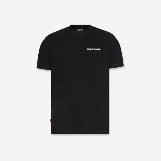 SLIM FIT BLACK T-SHIRT